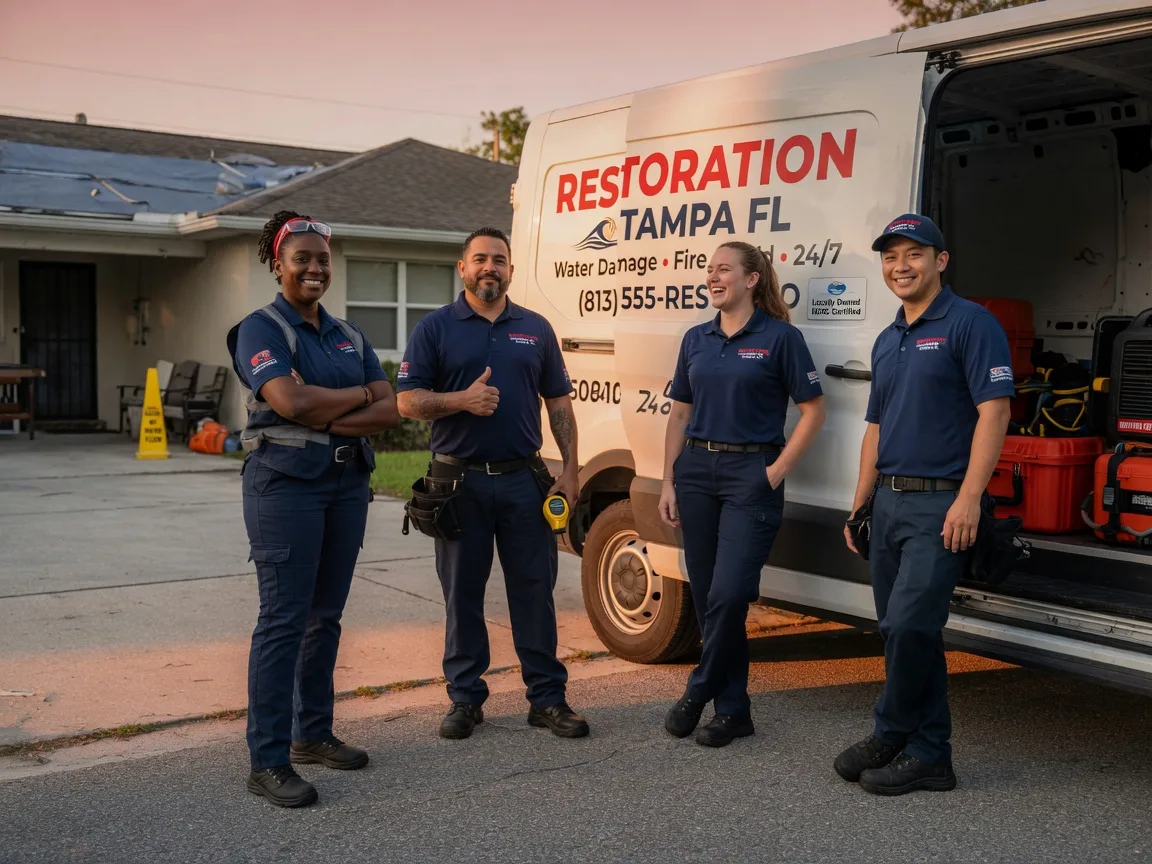 Water Damage Restoration company in Vina, CA